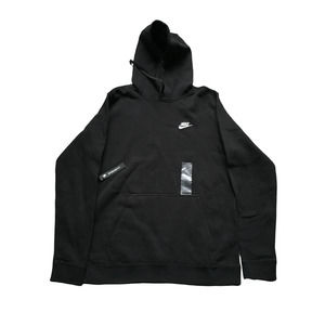 Nike Men's Black Sportswear Club Fleece Sweatshirt Pullover Hoodie